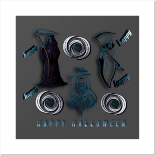 happy halloween Posters and Art